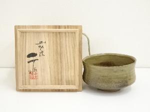 JAPANESE TEA CEREMONY / TEA BOWL CHAWAN / MUSHIAKE WARE 